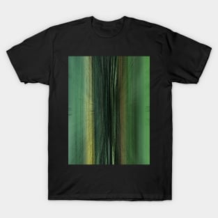 Event Horizon 6711 - Green Abstract Art T-Shirt